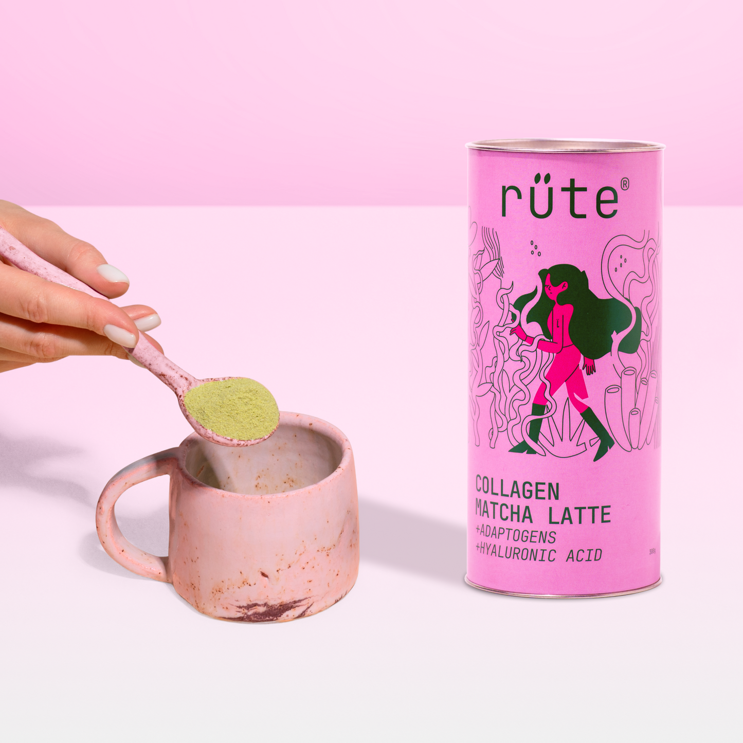 COLLAGEN MATCHA LATTE + ADAPTOGENES