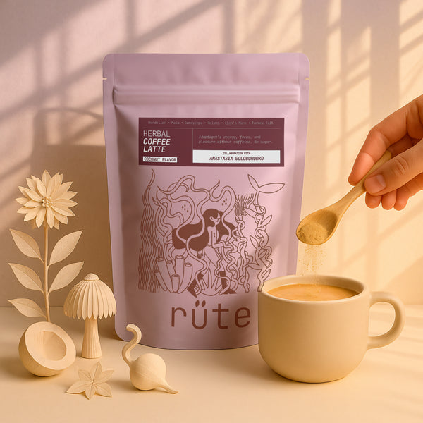 Herbal coffee latte
