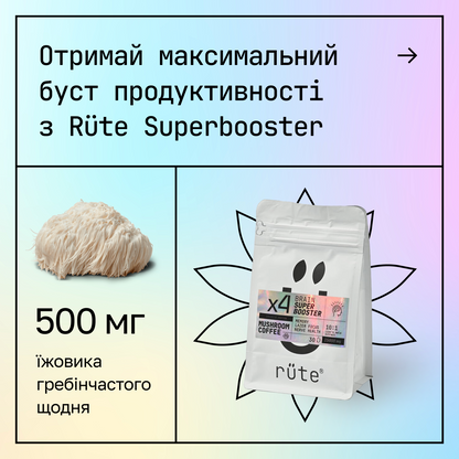 Mushroom Coffee Lion’s Mane Brain Superbooster