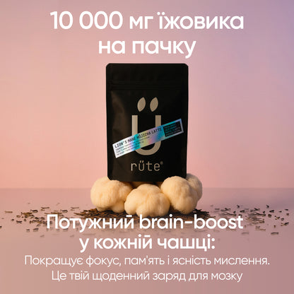 Brainbooster 2.0: Lion’s Mane 10 000 mg