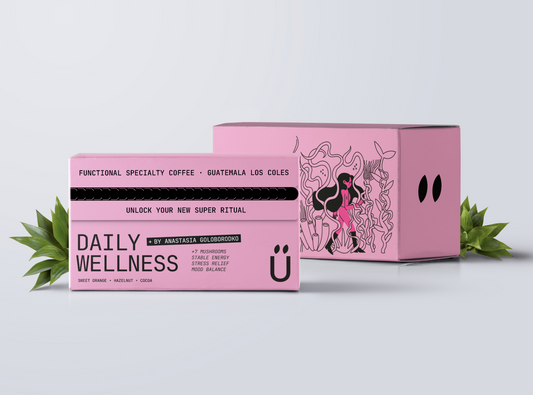 Filter coffee Guatemala Los Coles + 7 mushrooms